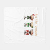 Couverture Polaire C'Est La Saison Espresso Cocktail Glasses Party (Devant (Horizontal))