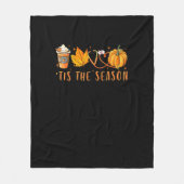 Couverture Polaire C'Est La Saison Infirmière Citrouille Épice Chute (Devant)