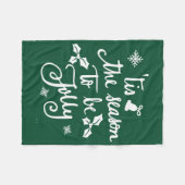 Couverture Polaire c'est la saison pour être joyeux (Devant (Horizontal))