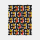 Couverture Polaire C'est le Coeur de Pizza Guy  (Devant)