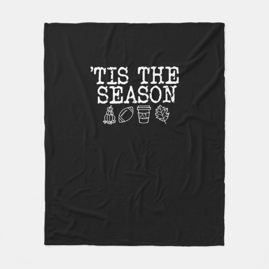 Couverture Polaire C'Est Le Design Automne De La Saison (Devant)