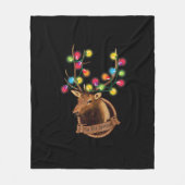 Couverture Polaire C'Est Le Rinder De Saison Avec Le Lig De Noël (Devant)