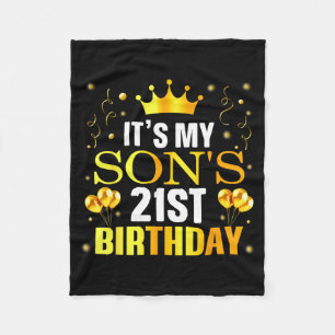 Couverture Polaire C'est les 21 ans de mon fils Joyeux Anniversaire 2