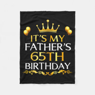 Couverture Polaire C'est les 65 ans de mon père Joyeux Anniversaire 6
