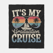 Couverture Polaire C'est ma croisière de remise de diplôme Voyage en (Devant)