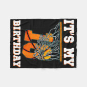 Couverture Polaire C'est mon 18e anniversaire Bysketbyll Boy Party 18 (Devant (Horizontal))