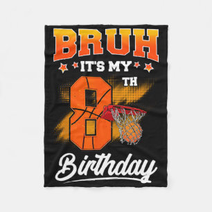Couverture Polaire C'est mon 8ème anniversaire Ller Sketll 8 ans K