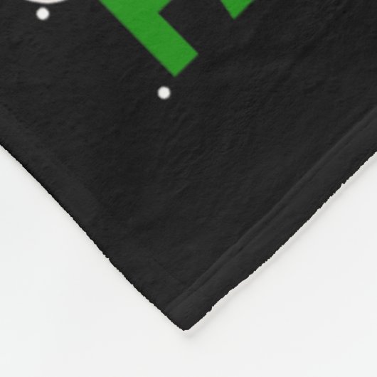 Couverture Polaire C'Est Mon Pajama De Noël Volleyball Ball Père Noël (Coin)