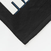 Couverture Polaire C'Est Mon Visage Heureux - Chat Drôle Avec Le Visa (Coin)