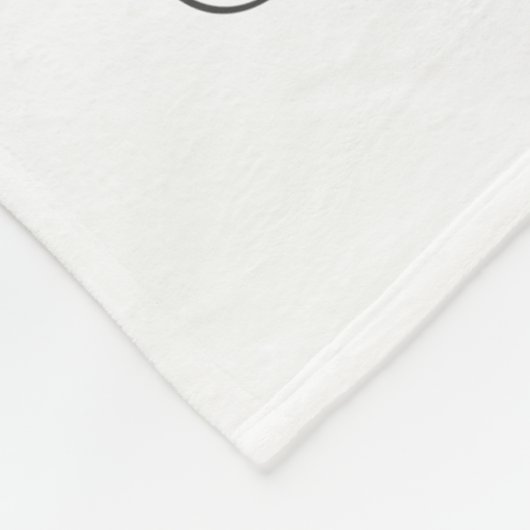 Couverture Polaire C'EST NOUS Script manuscrit Coeurs 16 Photo (Coin)