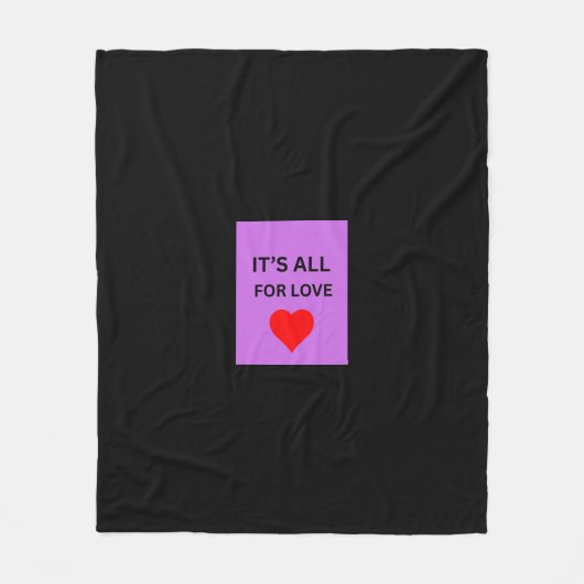 Couverture Polaire c'est tout pour l'amour (Devant)