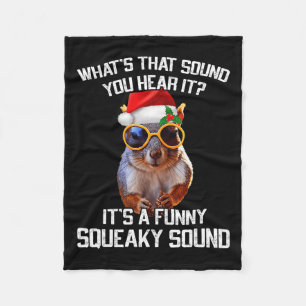 Couverture Polaire C'est un drôle de son Squeaky Squirrel Noël Noël N