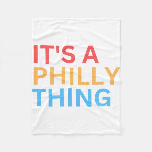 COUVERTURE POLAIRE C'EST UN TRUC DE PHILLY (Devant)