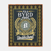 Couverture Polaire C'est une chose Byrd que vous ne pourriez pas comp (Devant)