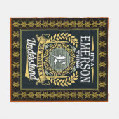 Couverture Polaire C'est une chose d'Emerson que vous ne pourriez pas (Devant (Horizontal))