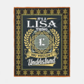 Couverture Polaire C'est une Lisa que tu ne pouvais pas comprendre (Devant)