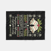 Couverture Polaire C'est une Merveilleuse chemise de vie chaque fois (Devant (Horizontal))