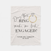 Couverture Polaire CETTE ANNEAU ME FAIT-ELLE paraître Engagée Calligr (Devant)