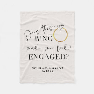 Couverture Polaire CETTE ANNEAU ME FAIT-ELLE paraître Engagée Calligr