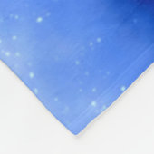 Couverture Polaire Cette Fille Aime La Gymnastique Noir, Bleu, Blanc (Coin)