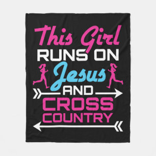 Couverture Polaire Cette fille court sur Jésus et traverse le pays mi