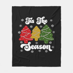 Couverture Polaire Cette saison Arbre de Noël Debbie Cool unique