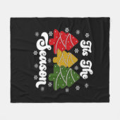 Couverture Polaire Cette saison Arbre de Noël Debbie Cool unique (Devant (Horizontal))