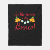 Couverture Polaire Cette Saison Jouer Bunco Noël Dice Ga (Devant)