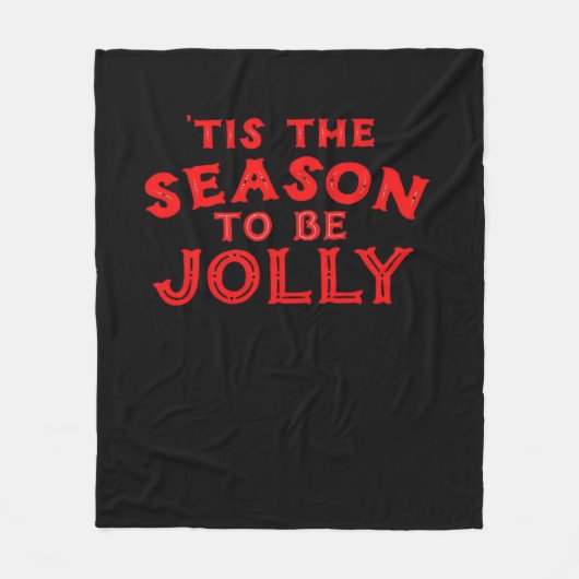 Couverture Polaire Cette Saison Joyeux Noël (Devant)