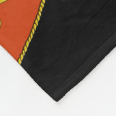 Couverture Polaire Chaîne baroque d'or : Motif élégant. (Coin)