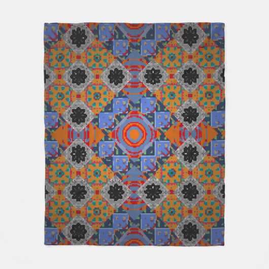 Couverture Polaire Châle de Bandanna, conception de tissu nappe, nec  (Devant)