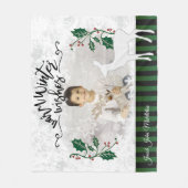 Couverture Polaire Chaleureux désir d'hiver (Devant)