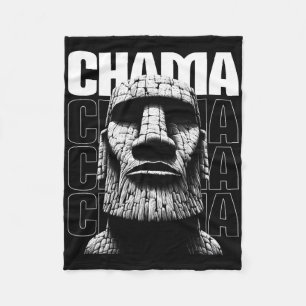 Couverture Polaire Chama Mma Fan de arts martiaux mixtes Muay Thai Ki