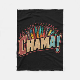 Couverture Polaire Chama Paotan Mixed martial art Fan Jjb Boxe Muay T