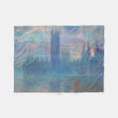 Couverture Polaire Chambres du Parlement (Londres), Monet (Devant (Horizontal))