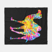 COUVERTURE POLAIRE CHAMEAU TIE DYE (Devant (Horizontal))