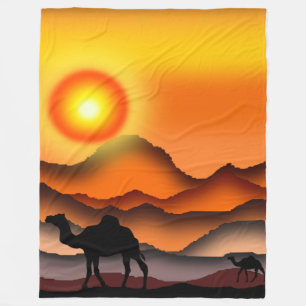 Couverture Polaire Chameaux