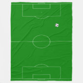 Couverture Polaire Champ de football (Devant)