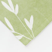 Couverture Polaire Champ de lapins de printemps (Coin)