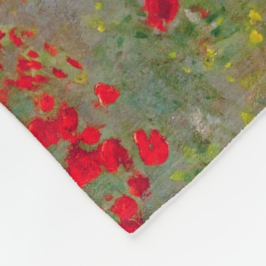 Couverture Polaire Champ de pavot, Monet (Coin)