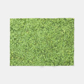 Couverture Polaire Champ de plante vert (Devant (Horizontal))