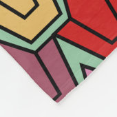 Couverture Polaire Champ de tulipe mixte (Coin)