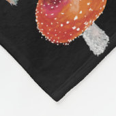 Couverture Polaire Champignon de la Toadstool rouge (Coin)