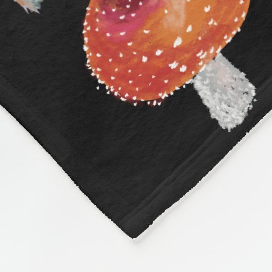 Couverture Polaire Champignon de la Toadstool rouge (Coin)