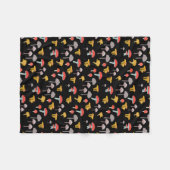 Couverture Polaire Champignons (Devant (Horizontal))