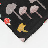 Couverture Polaire Champignons (Coin)