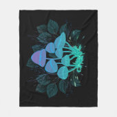 Couverture Polaire Champignons dans les buissons (Devant)