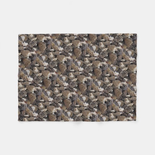 Couverture Polaire Champignons de morelle (Devant (Horizontal))