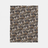 Couverture Polaire Champignons de morelle (Devant)