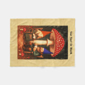 Couverture Polaire Champignons et Gnomes d'Amanita (Devant (Horizontal))